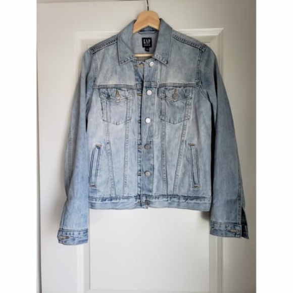 GAP light blue denim jacket - Picture 3 of 6